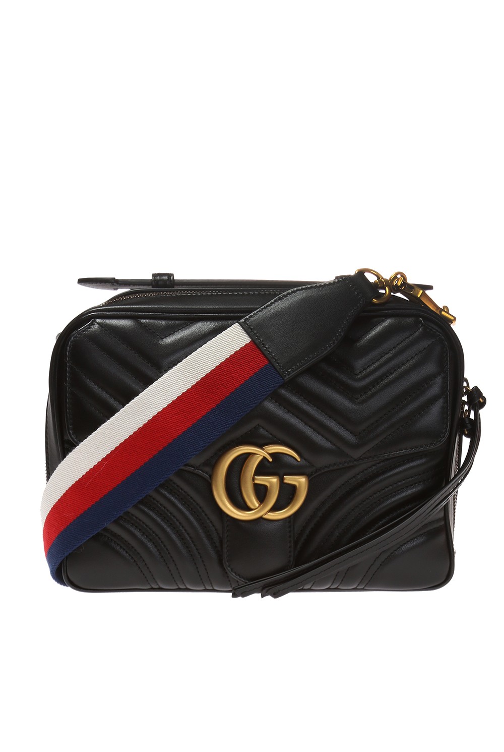 Black GG Marmont shoulder bag Gucci Vitkac Germany